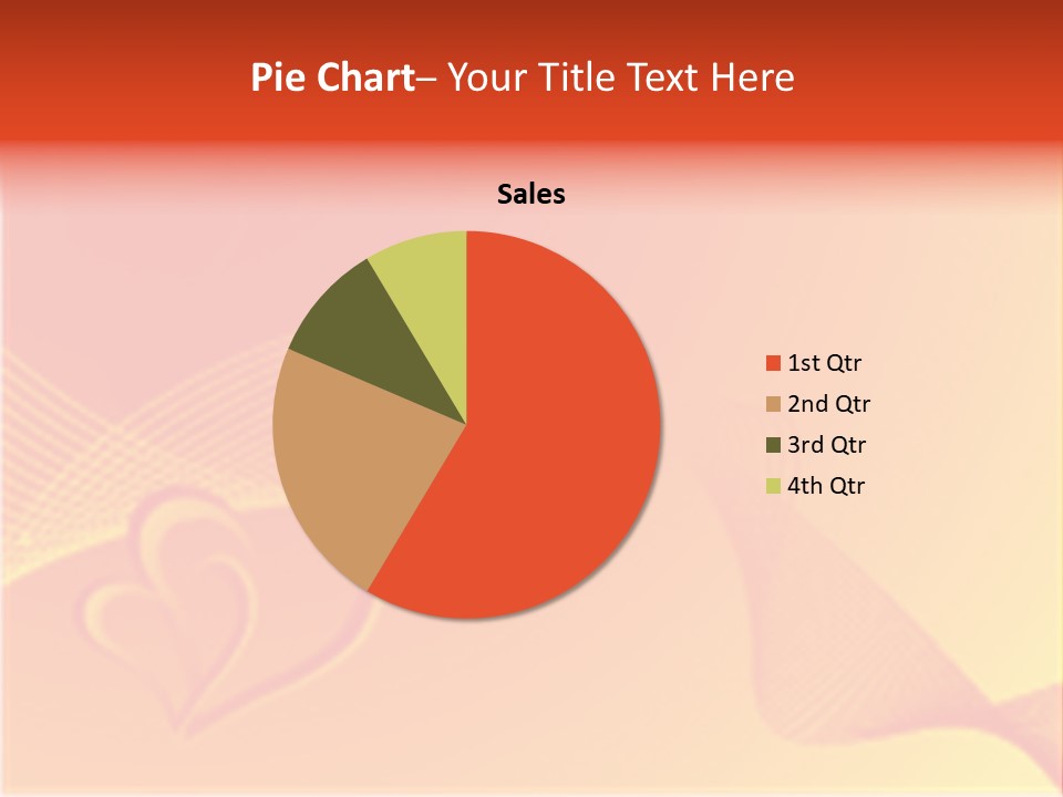 Artwork Flower February PowerPoint Template