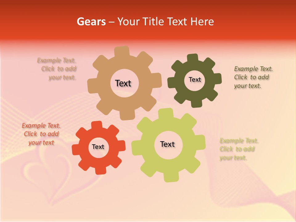 Artwork Flower February PowerPoint Template