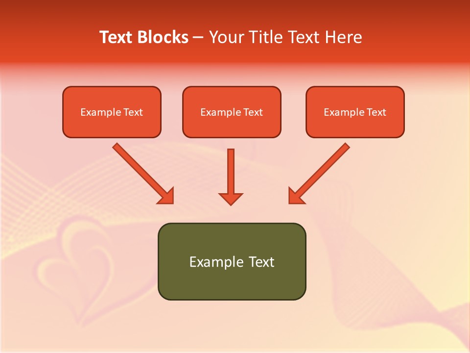 Artwork Flower February PowerPoint Template