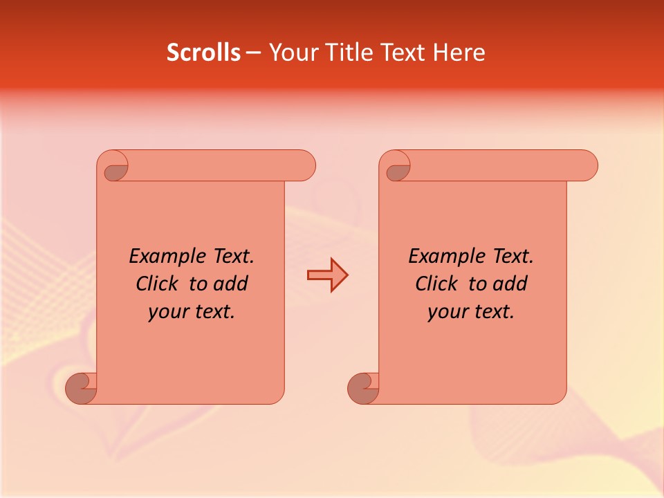 Artwork Flower February PowerPoint Template