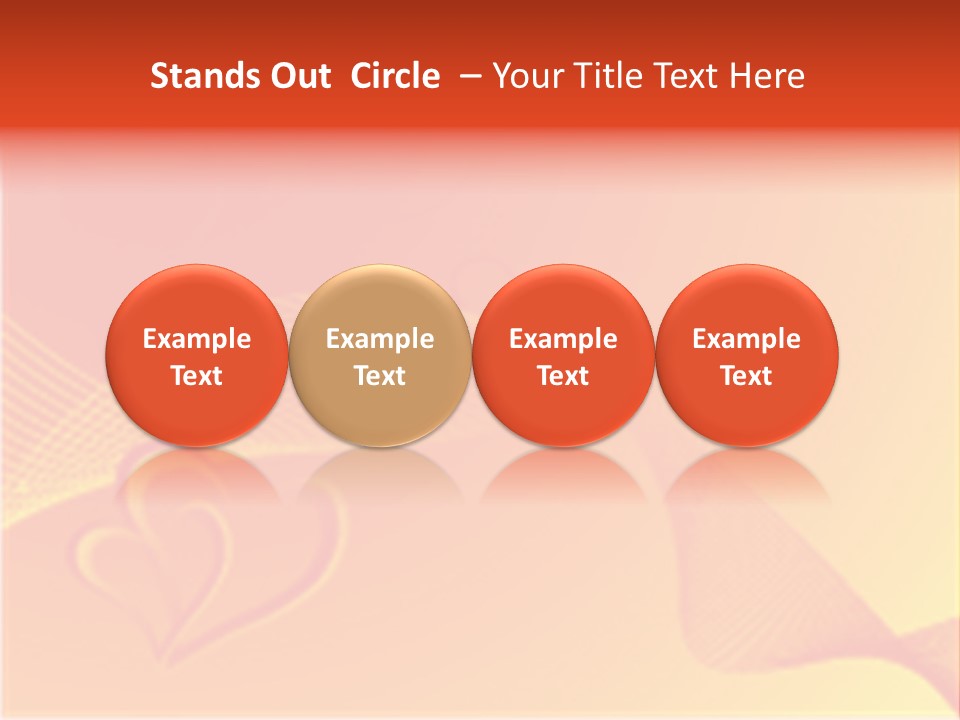 Artwork Flower February PowerPoint Template