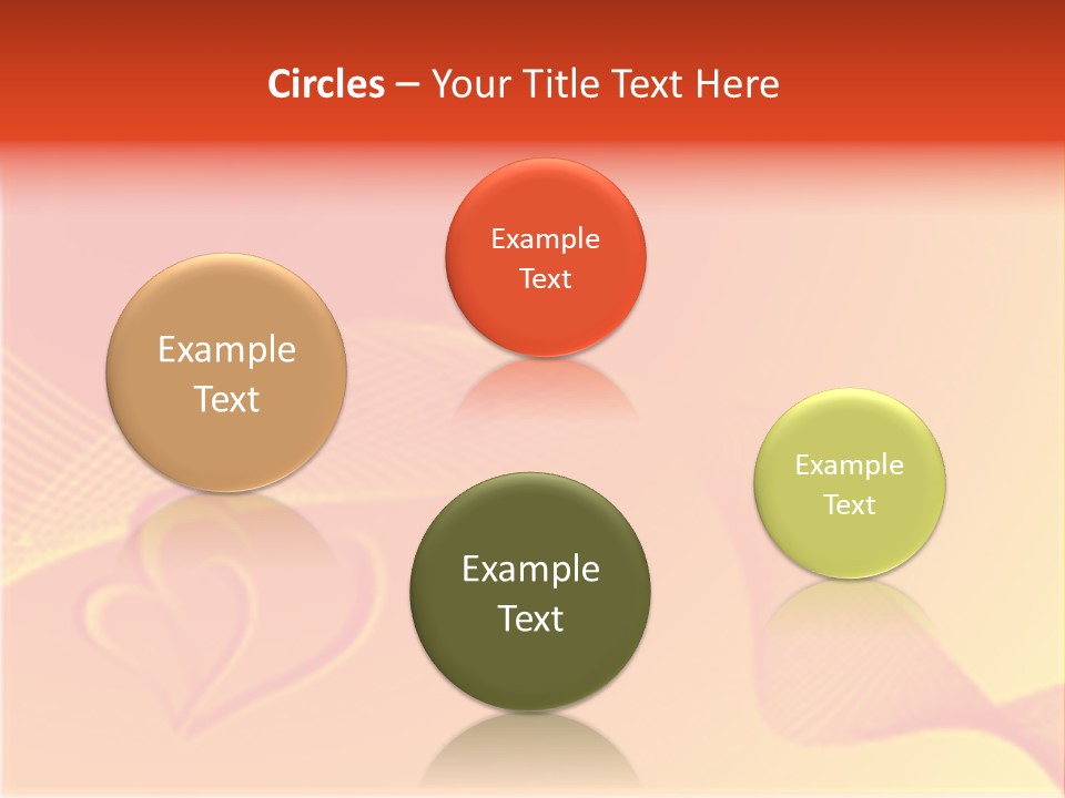 Artwork Flower February PowerPoint Template