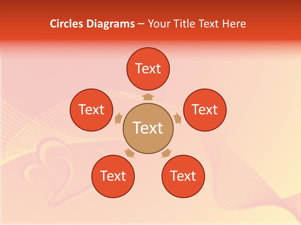 Artwork Flower February PowerPoint Template