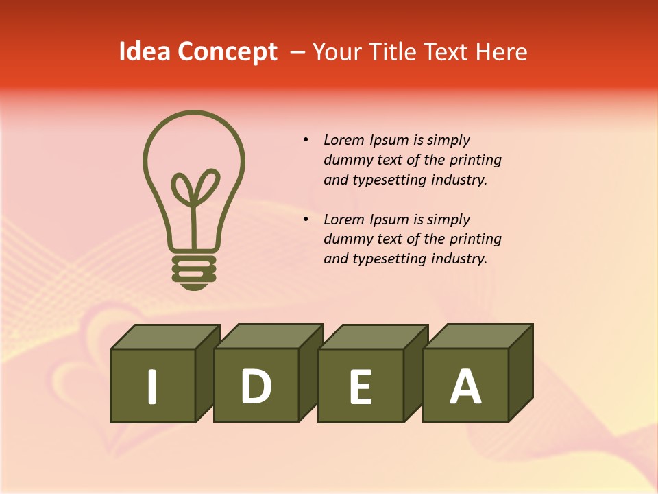 Artwork Flower February PowerPoint Template