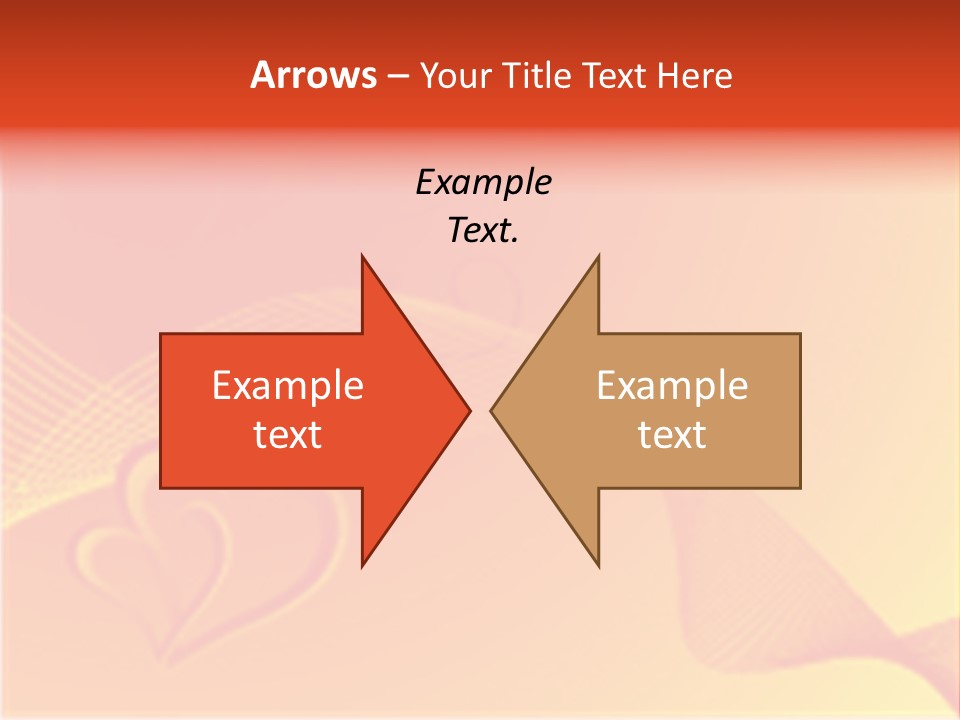 Artwork Flower February PowerPoint Template