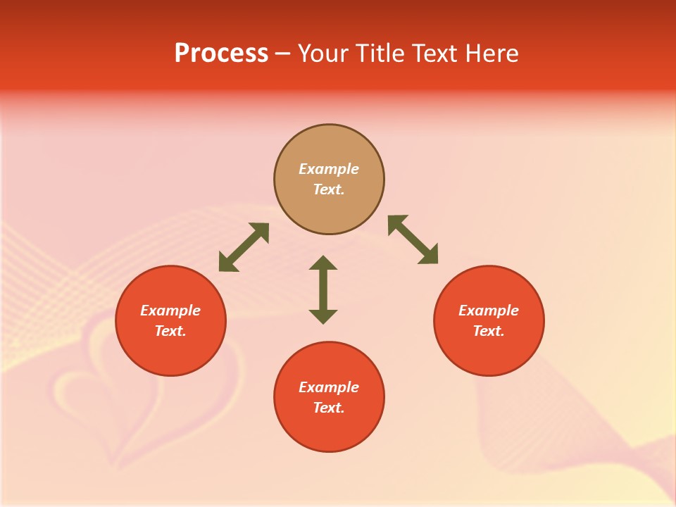 Artwork Flower February PowerPoint Template