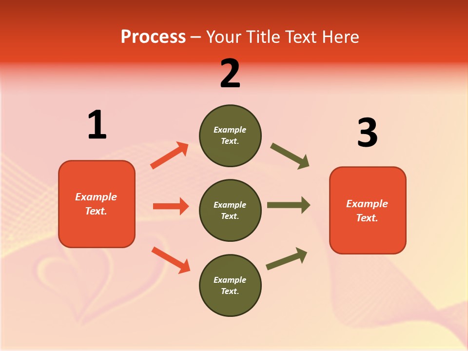 Artwork Flower February PowerPoint Template