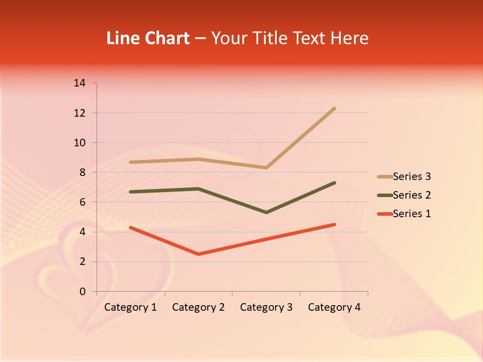 Artwork Flower February PowerPoint Template