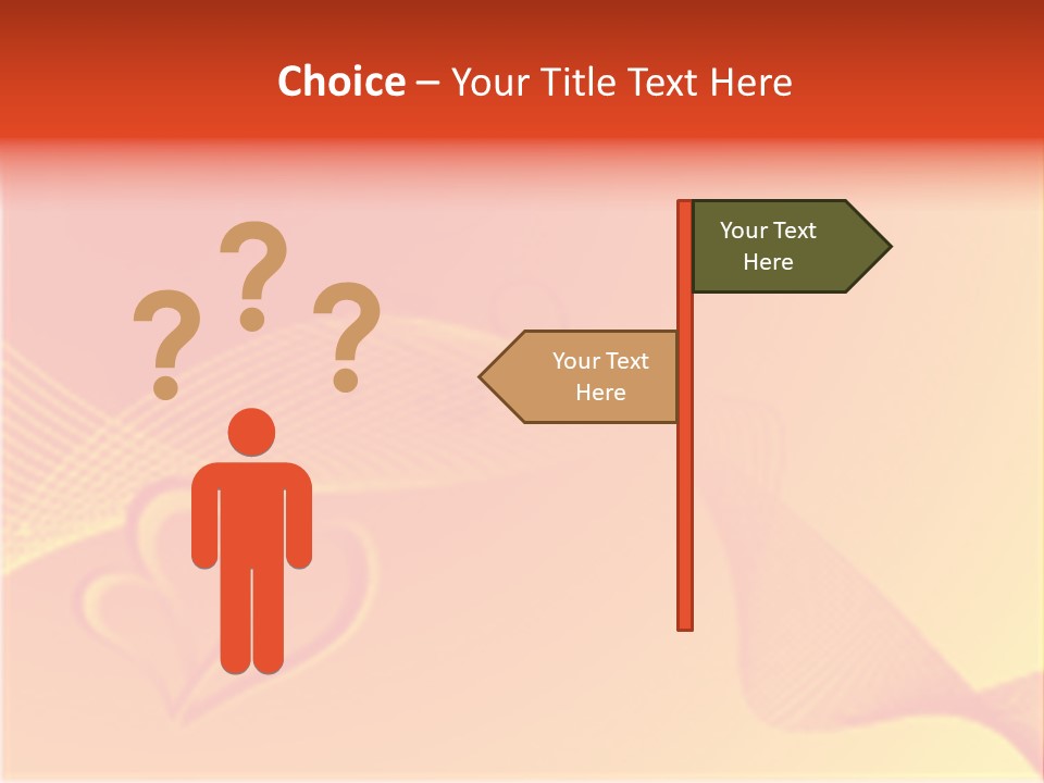 Artwork Flower February PowerPoint Template