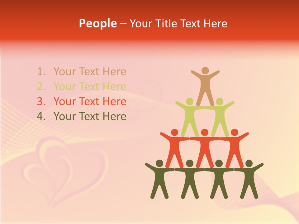 Artwork Flower February PowerPoint Template