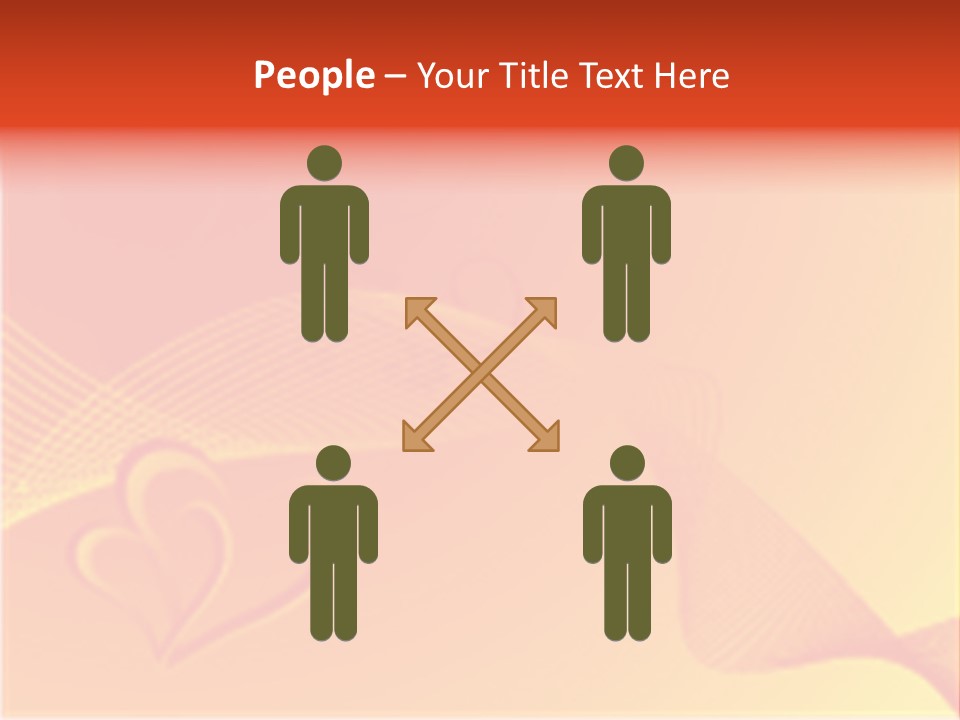 Artwork Flower February PowerPoint Template