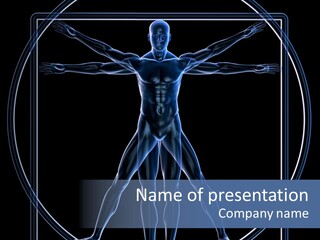 Physiology Joint Threedimensional PowerPoint Template