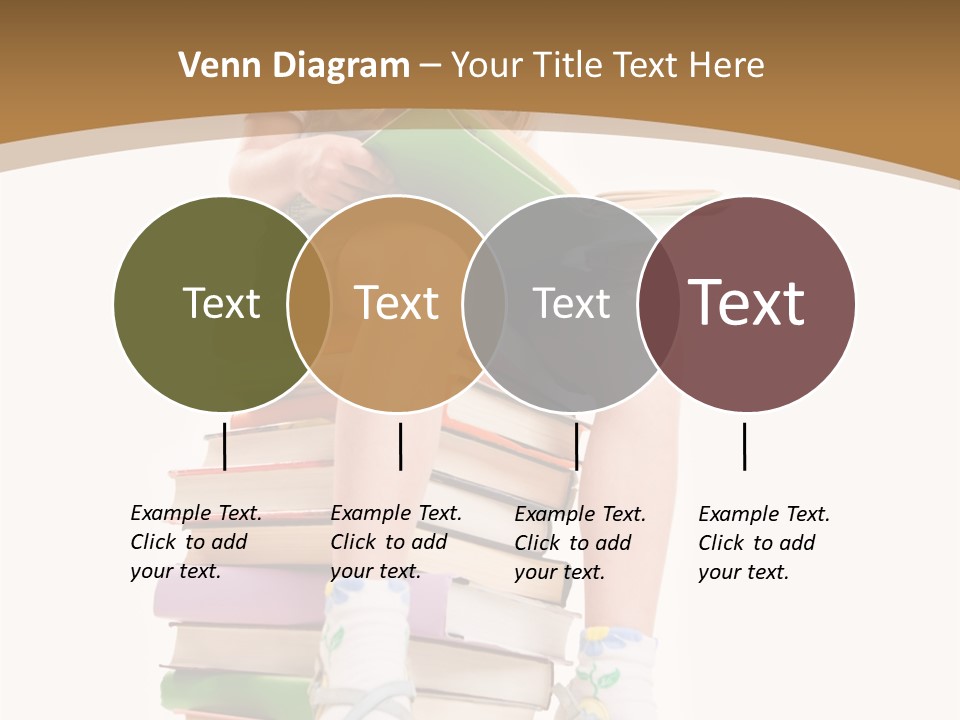 Holding Schoolkid Back PowerPoint Template