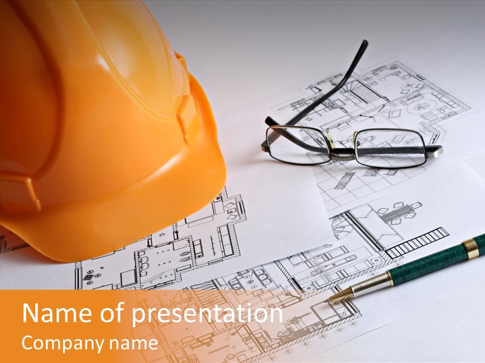 Foreman Link Hand PowerPoint Template