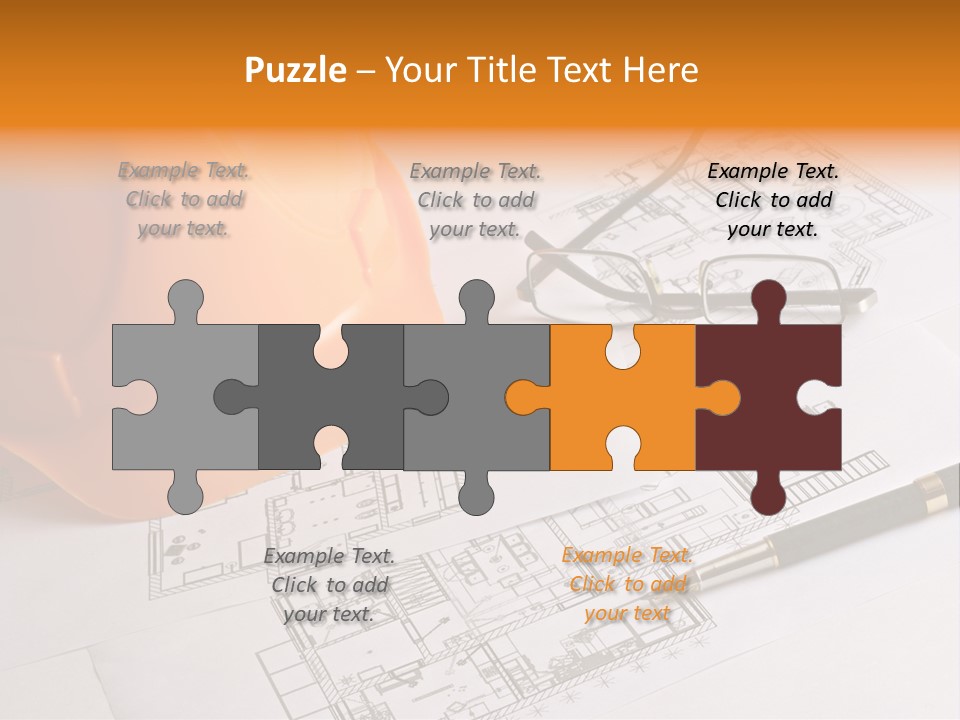 Foreman Link Hand PowerPoint Template