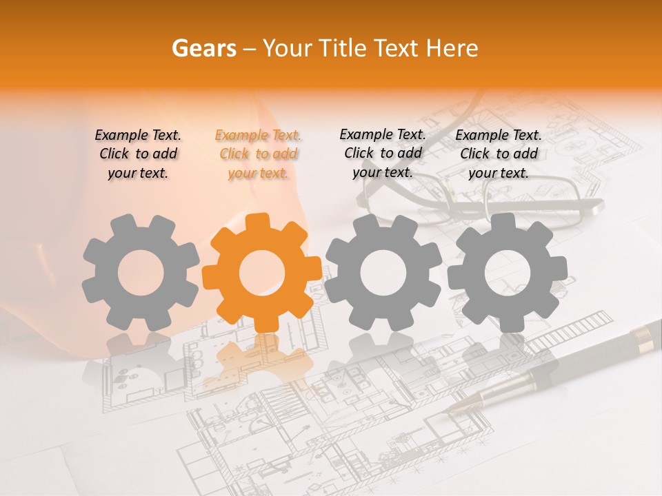 Foreman Link Hand PowerPoint Template