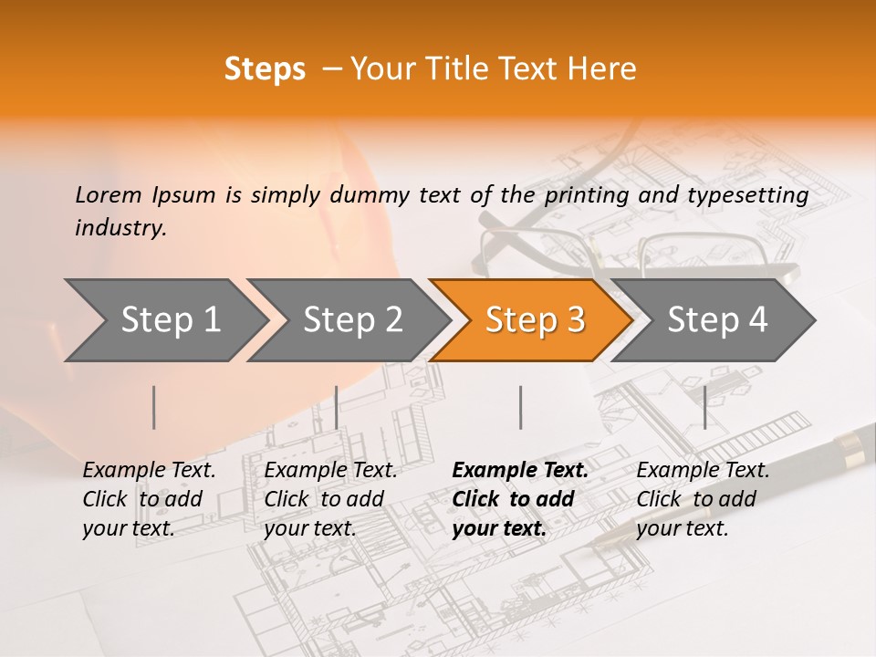 Foreman Link Hand PowerPoint Template