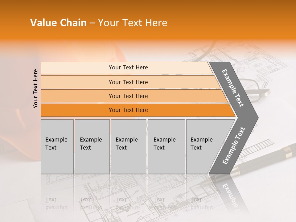 Foreman Link Hand PowerPoint Template