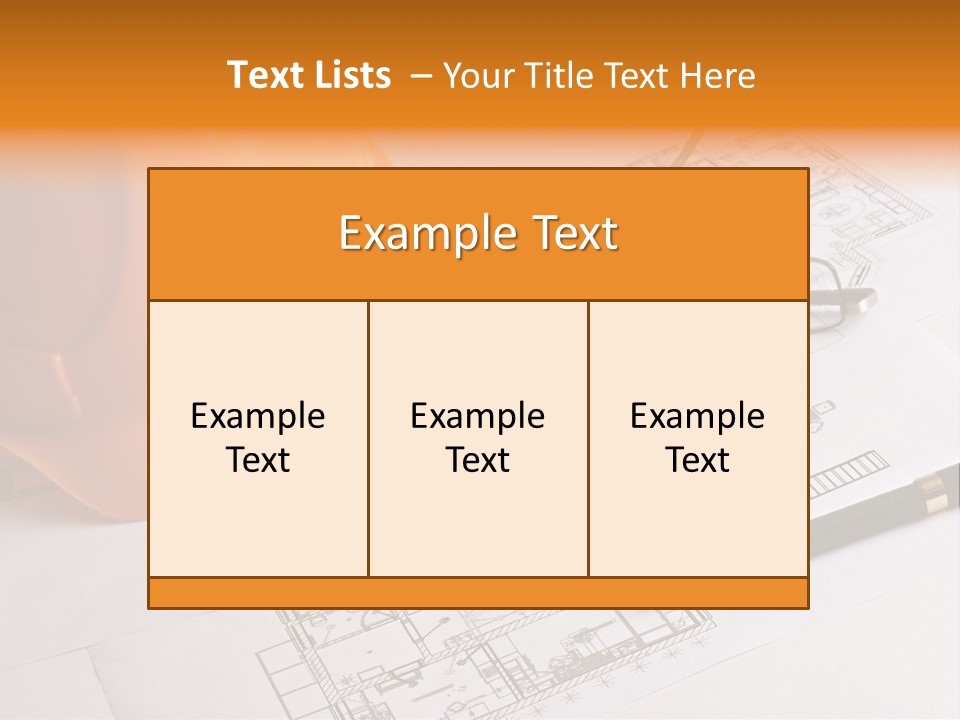Foreman Link Hand PowerPoint Template