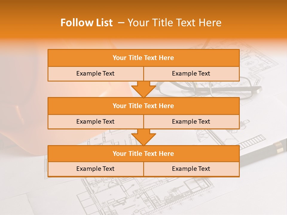 Foreman Link Hand PowerPoint Template