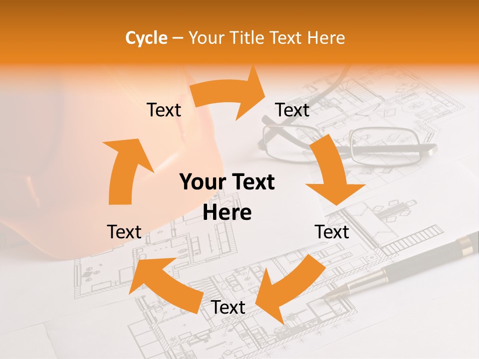 Foreman Link Hand PowerPoint Template