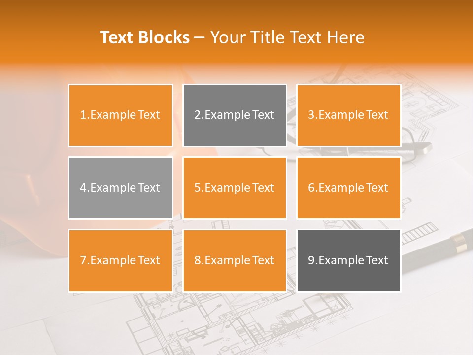 Foreman Link Hand PowerPoint Template