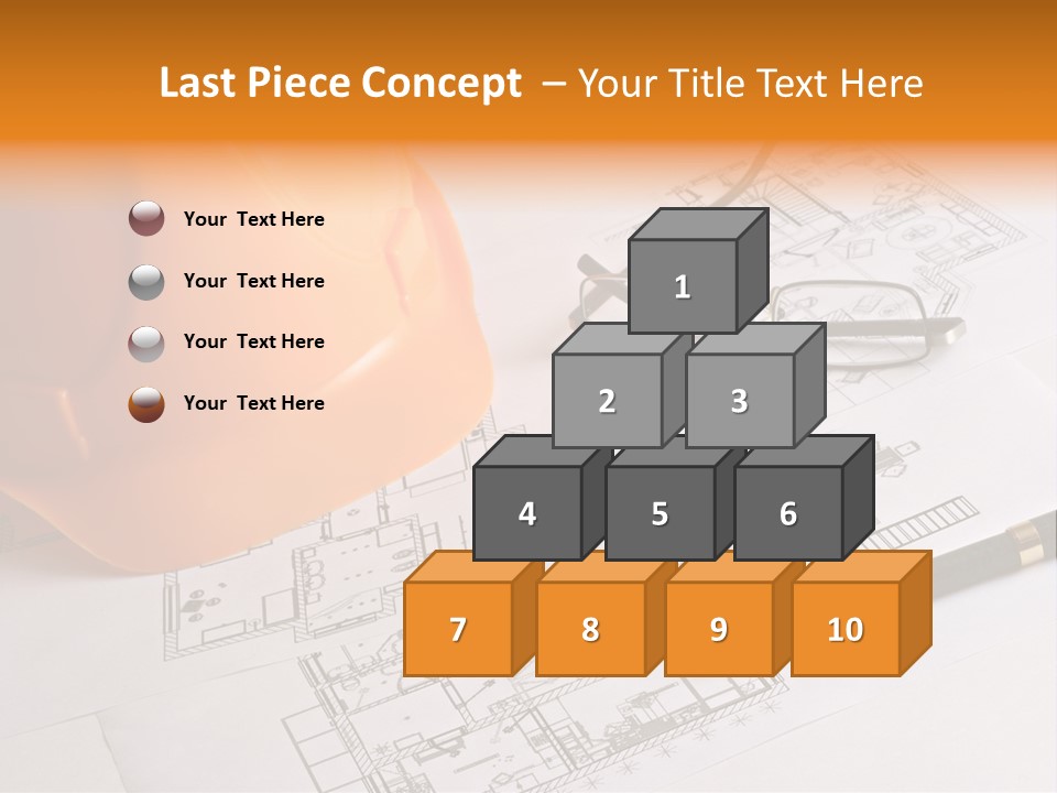 Foreman Link Hand PowerPoint Template