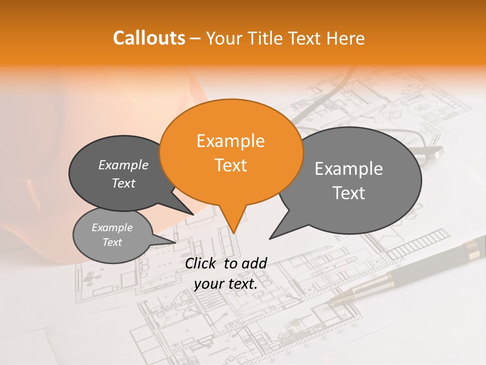 Foreman Link Hand PowerPoint Template