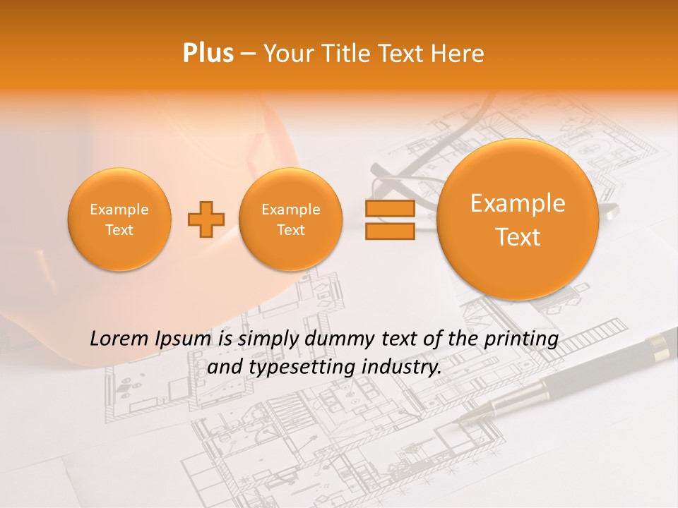 Foreman Link Hand PowerPoint Template