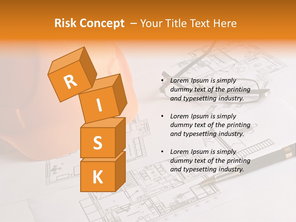 Foreman Link Hand PowerPoint Template