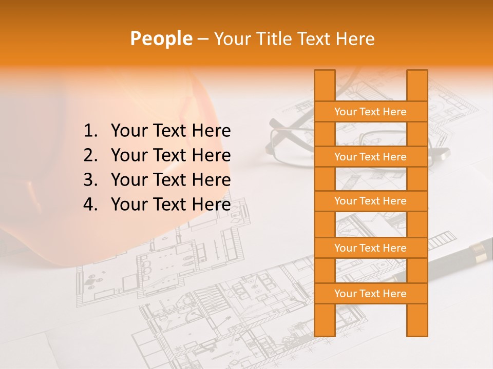 Foreman Link Hand PowerPoint Template