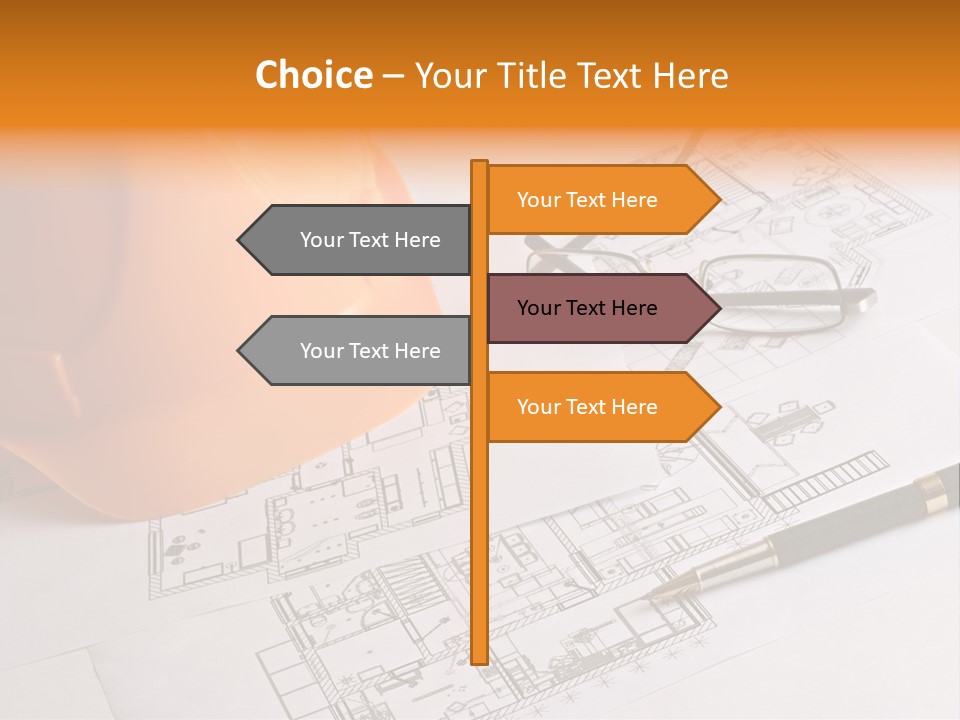 Foreman Link Hand PowerPoint Template