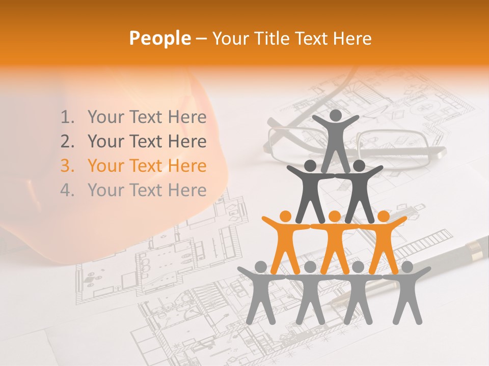 Foreman Link Hand PowerPoint Template
