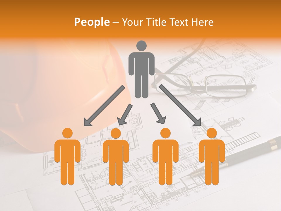 Foreman Link Hand PowerPoint Template