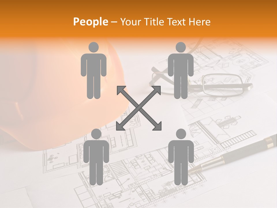 Foreman Link Hand PowerPoint Template