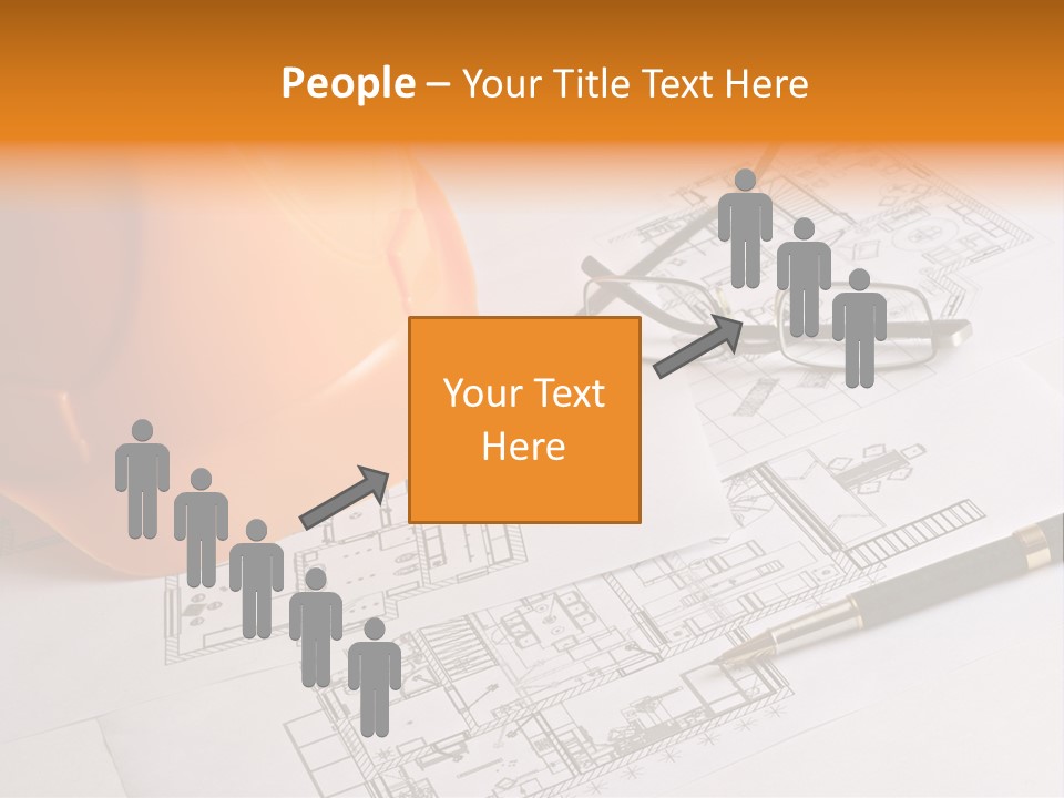 Foreman Link Hand PowerPoint Template