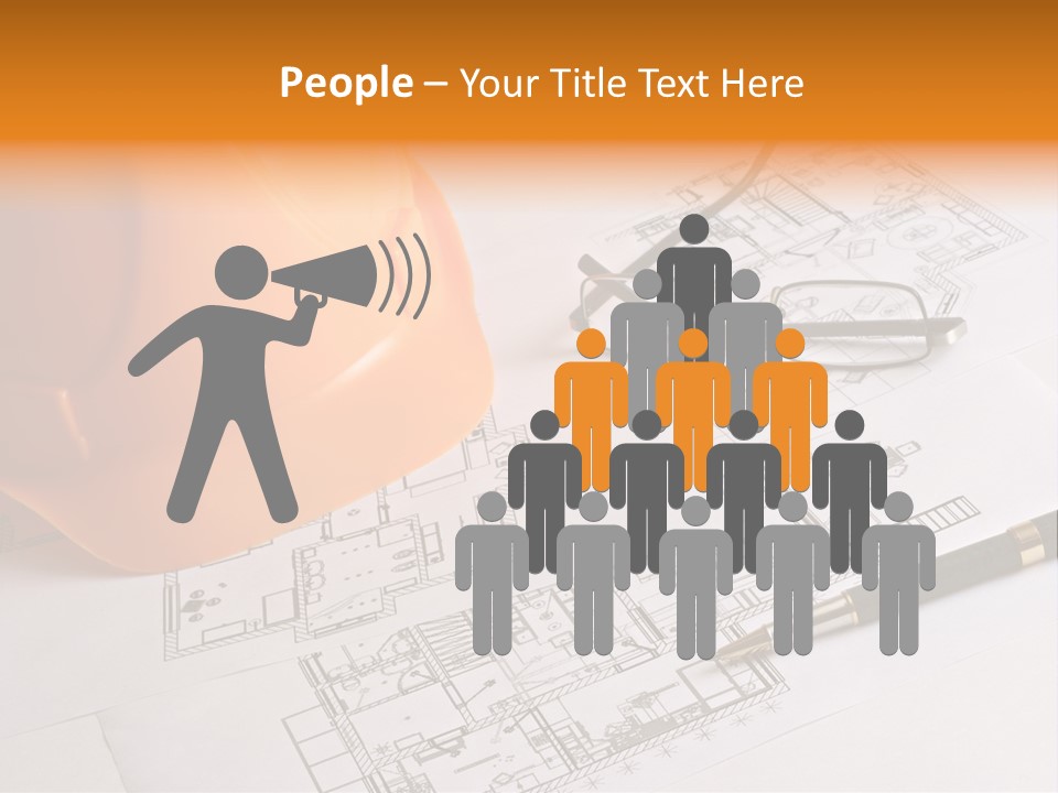 Foreman Link Hand PowerPoint Template