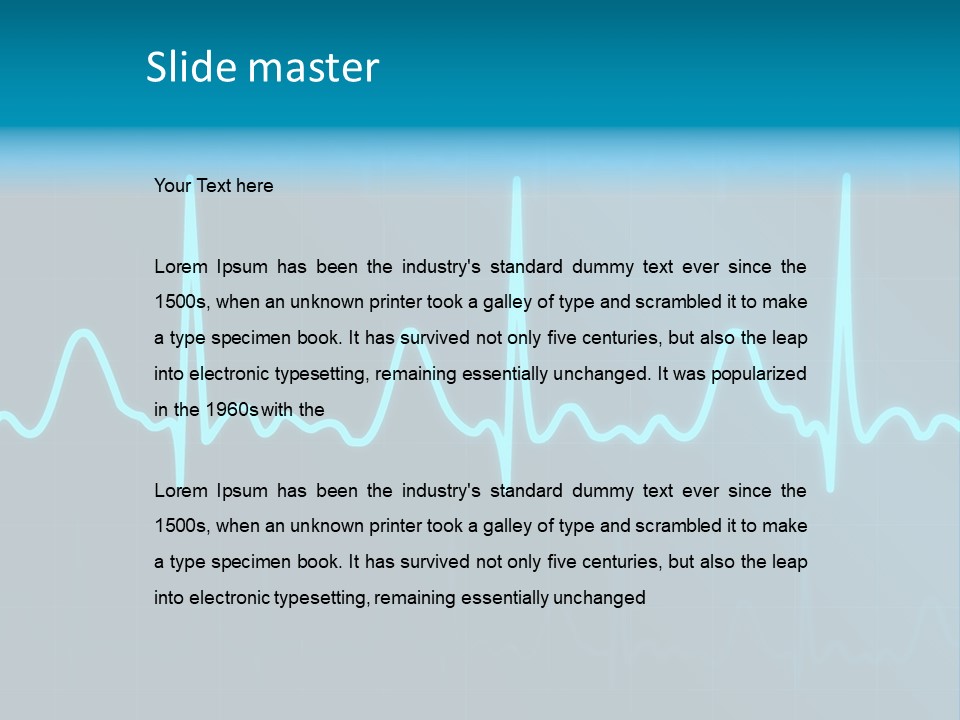 Analysis Terminal Health PowerPoint Template