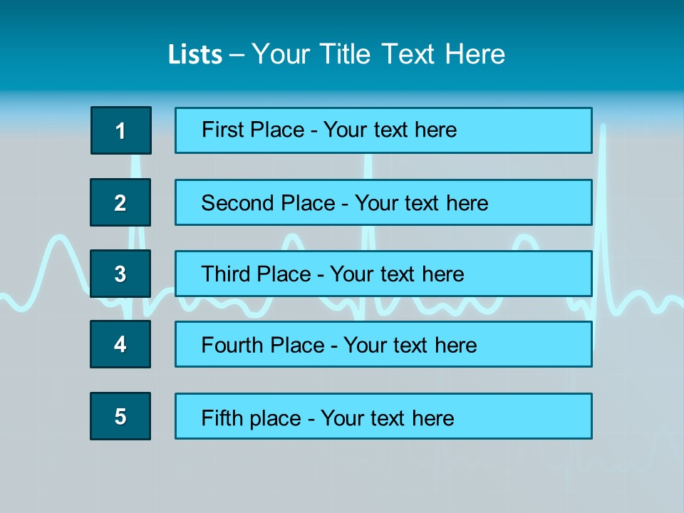 Analysis Terminal Health PowerPoint Template
