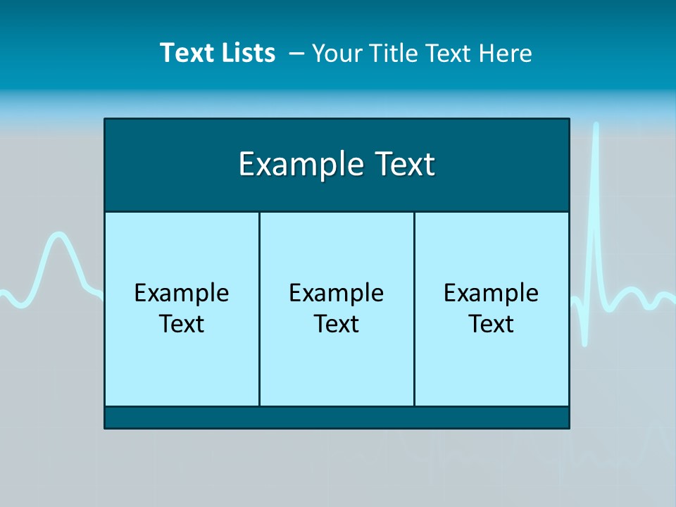 Analysis Terminal Health PowerPoint Template