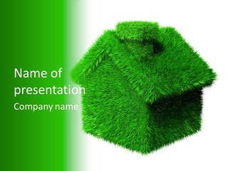 Estate Ecology Energy PowerPoint Template