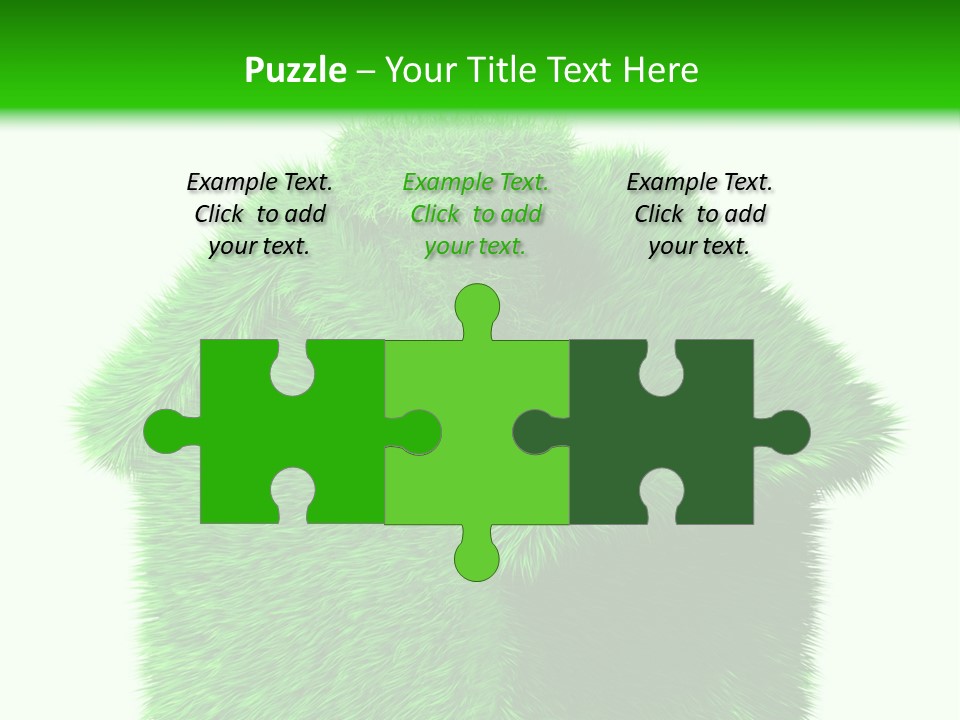 Estate Ecology Energy PowerPoint Template