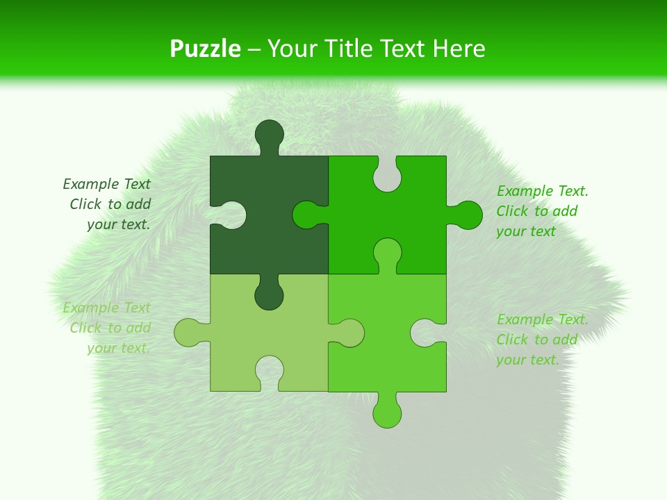 Estate Ecology Energy PowerPoint Template