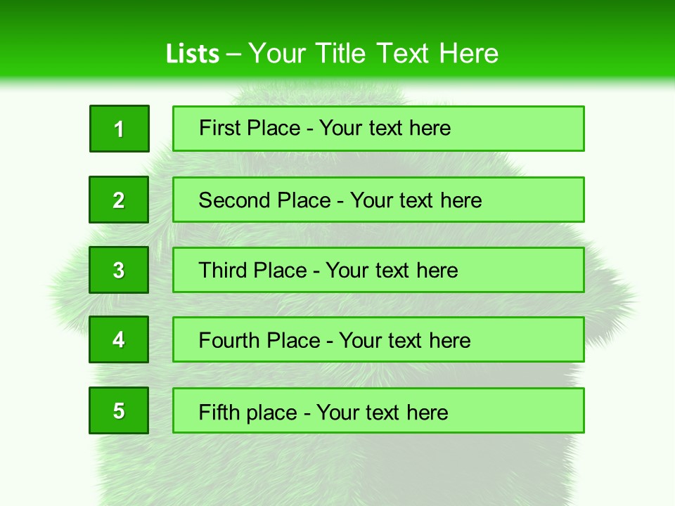 Estate Ecology Energy PowerPoint Template