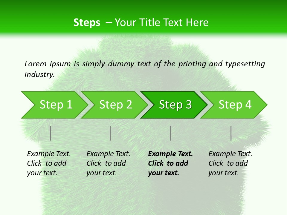Estate Ecology Energy PowerPoint Template