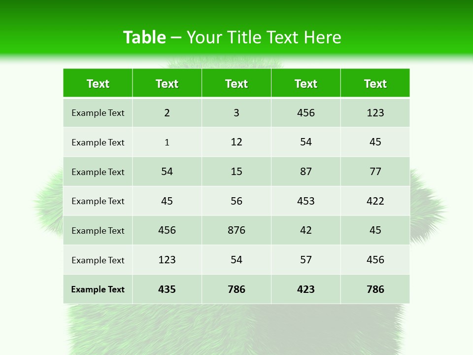 Estate Ecology Energy PowerPoint Template