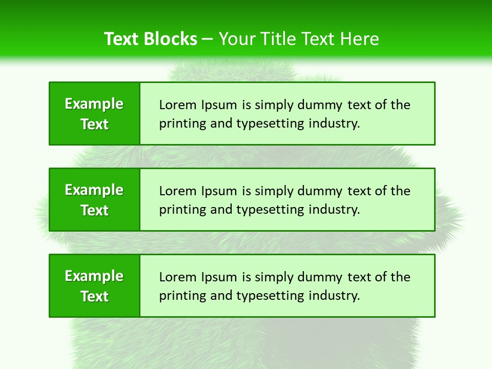 Estate Ecology Energy PowerPoint Template