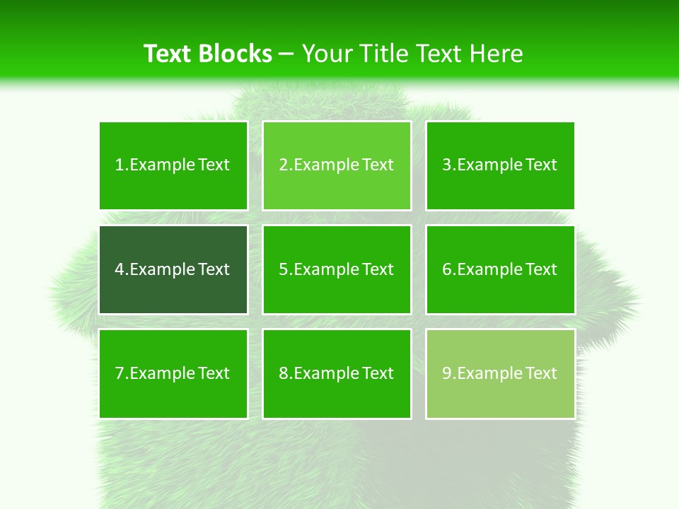 Estate Ecology Energy PowerPoint Template