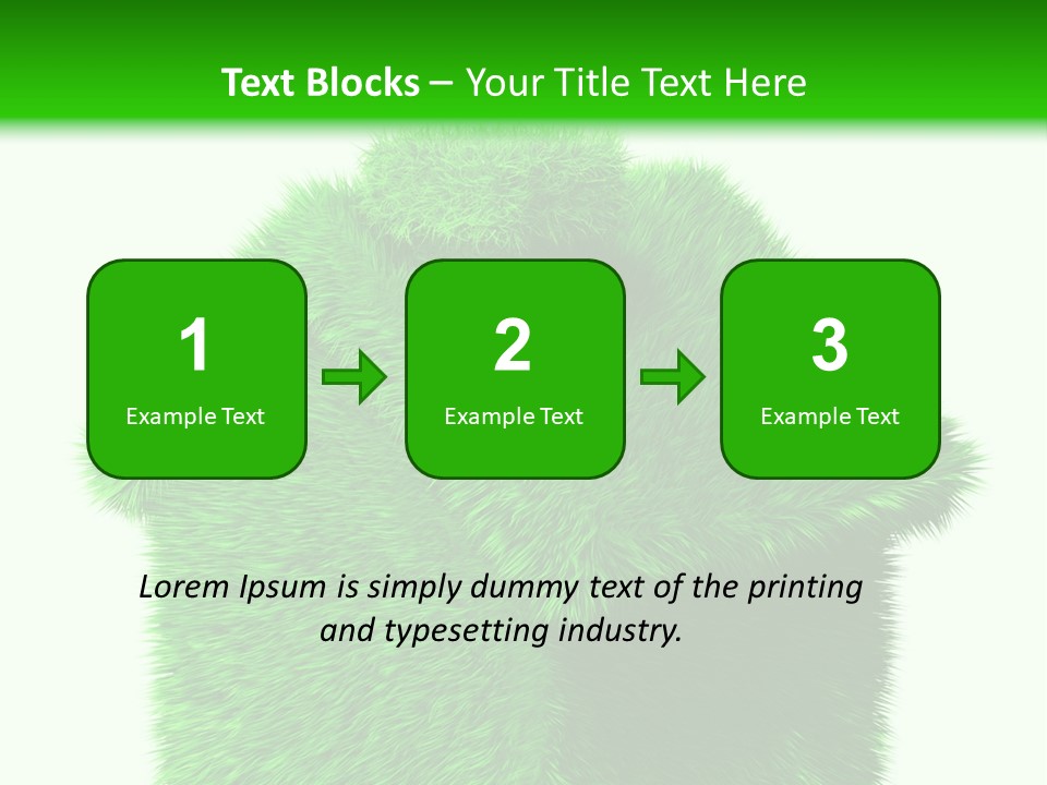 Estate Ecology Energy PowerPoint Template