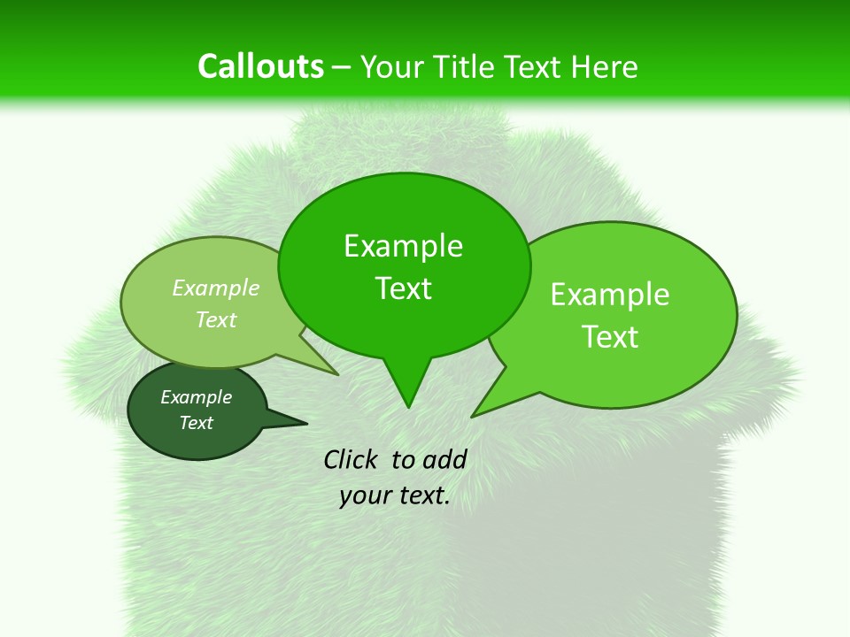 Estate Ecology Energy PowerPoint Template